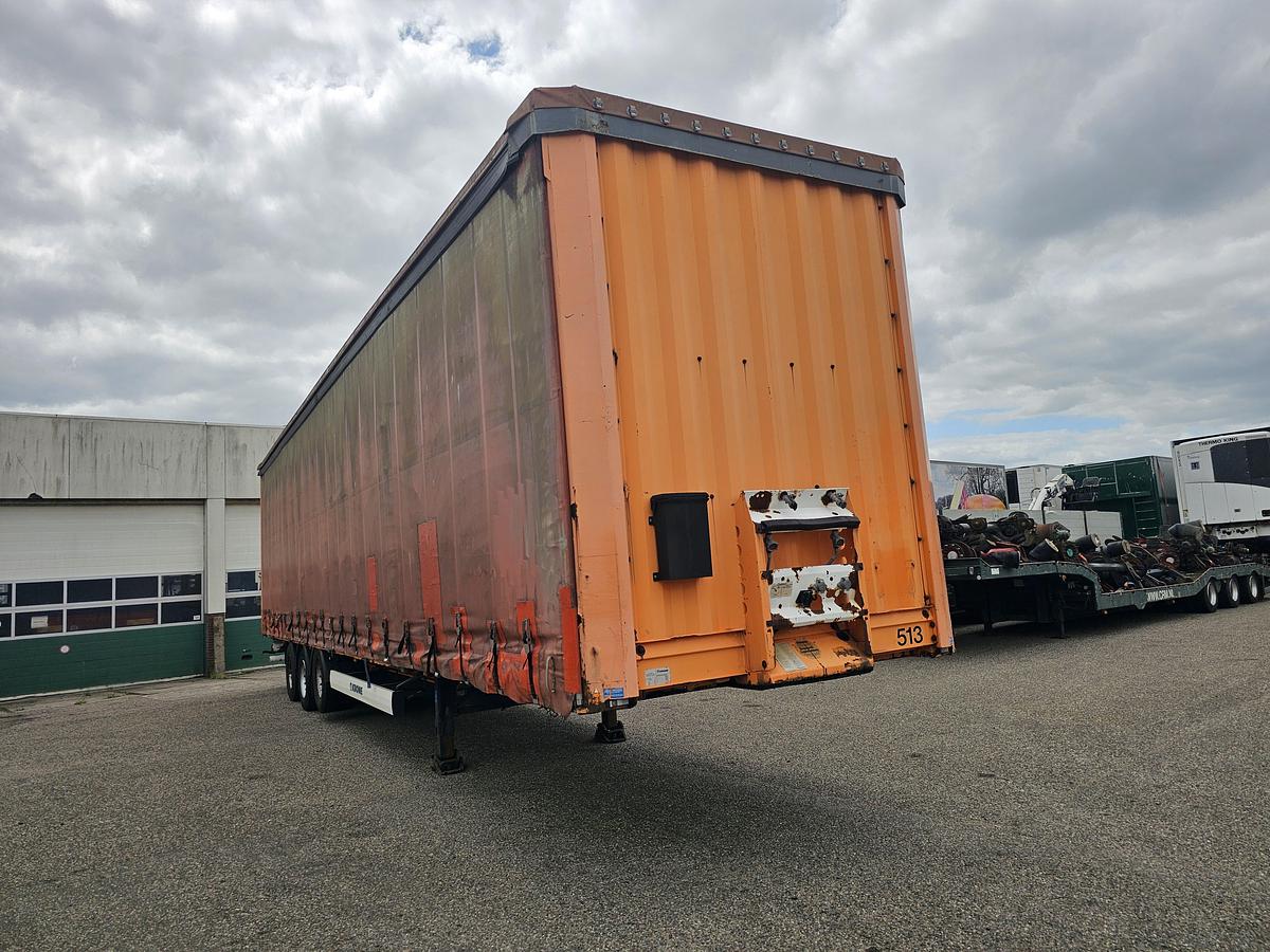 Gebruikt 2003 KRONE SD27 MEGA/ BPW DISC / LIFT AXLE / SPARE TIRE/TUV BELGIUM 03-11-2026.