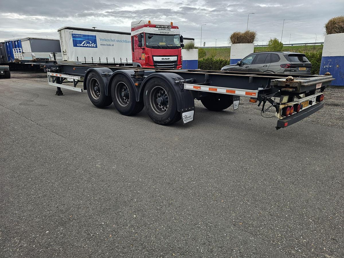 Gebruikt 2000 GROENEWEGEN 45.08 CC-16-27 |BPW DRUM | APK 12-12 2025 |. DUTCH TRAILER.| ALU RIMS.