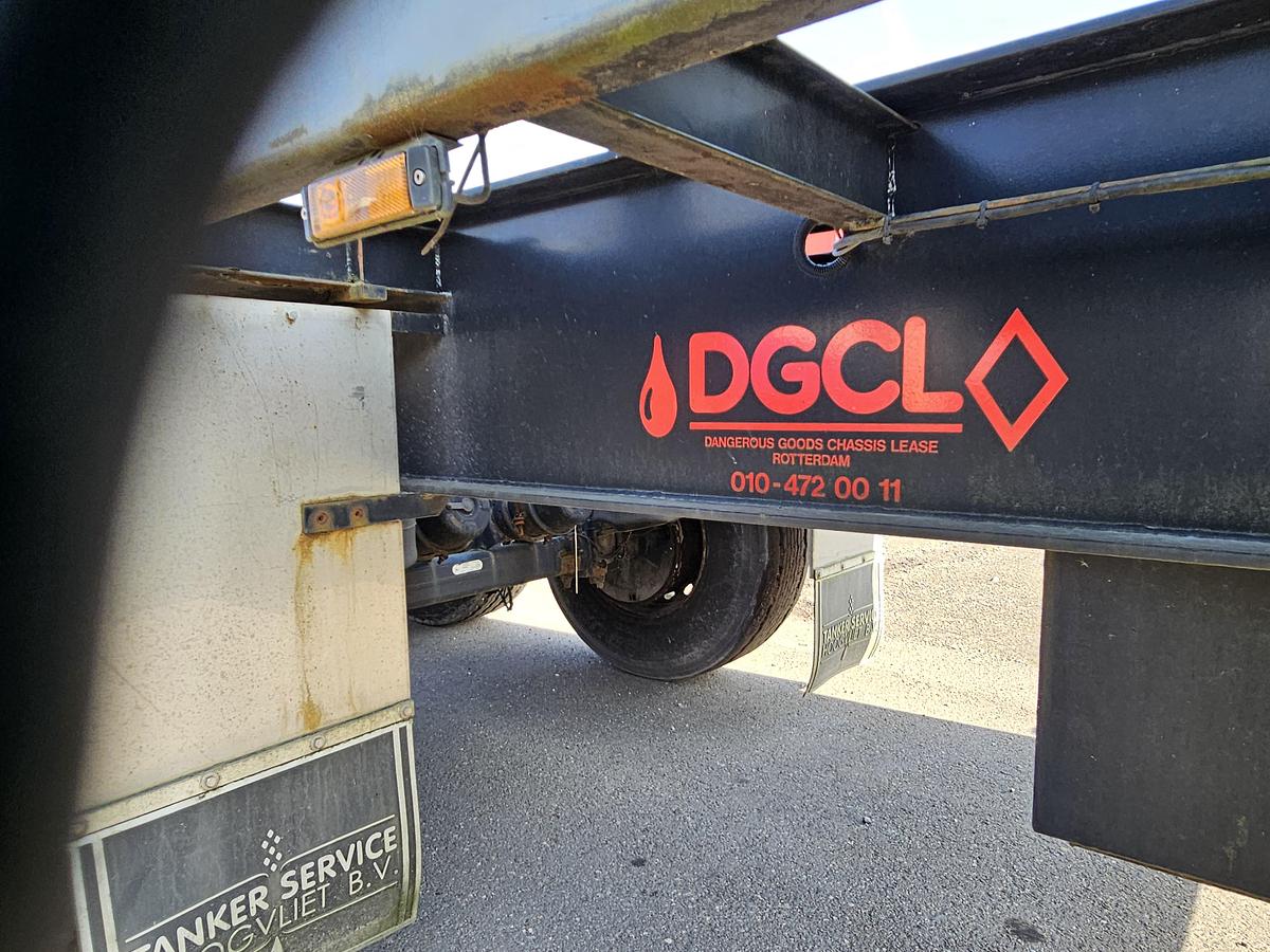 Gebruikt 2001 BURG BPO-12-27 ORXXX | 12.50 MTR | FOR GAS CONTAINERS |. BPW DRUM.