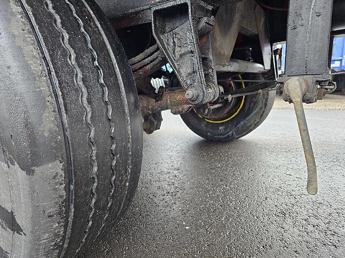 Used 1990 groenewegen  DRO-12-24 | heavy duty | steel suspension | drum brakes | semitrailer.