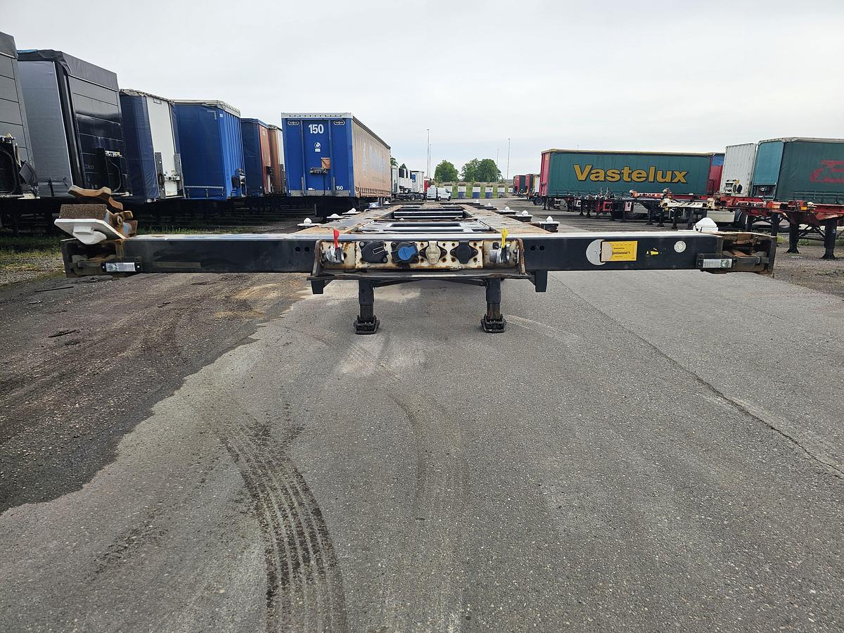 Gebruikt 2015 KRONE SD | 40 FT|2 X 20 FT | BACK SLIDER |HIGHCUBE.| APK /TUV 24-03-2027 |5 PIECES.