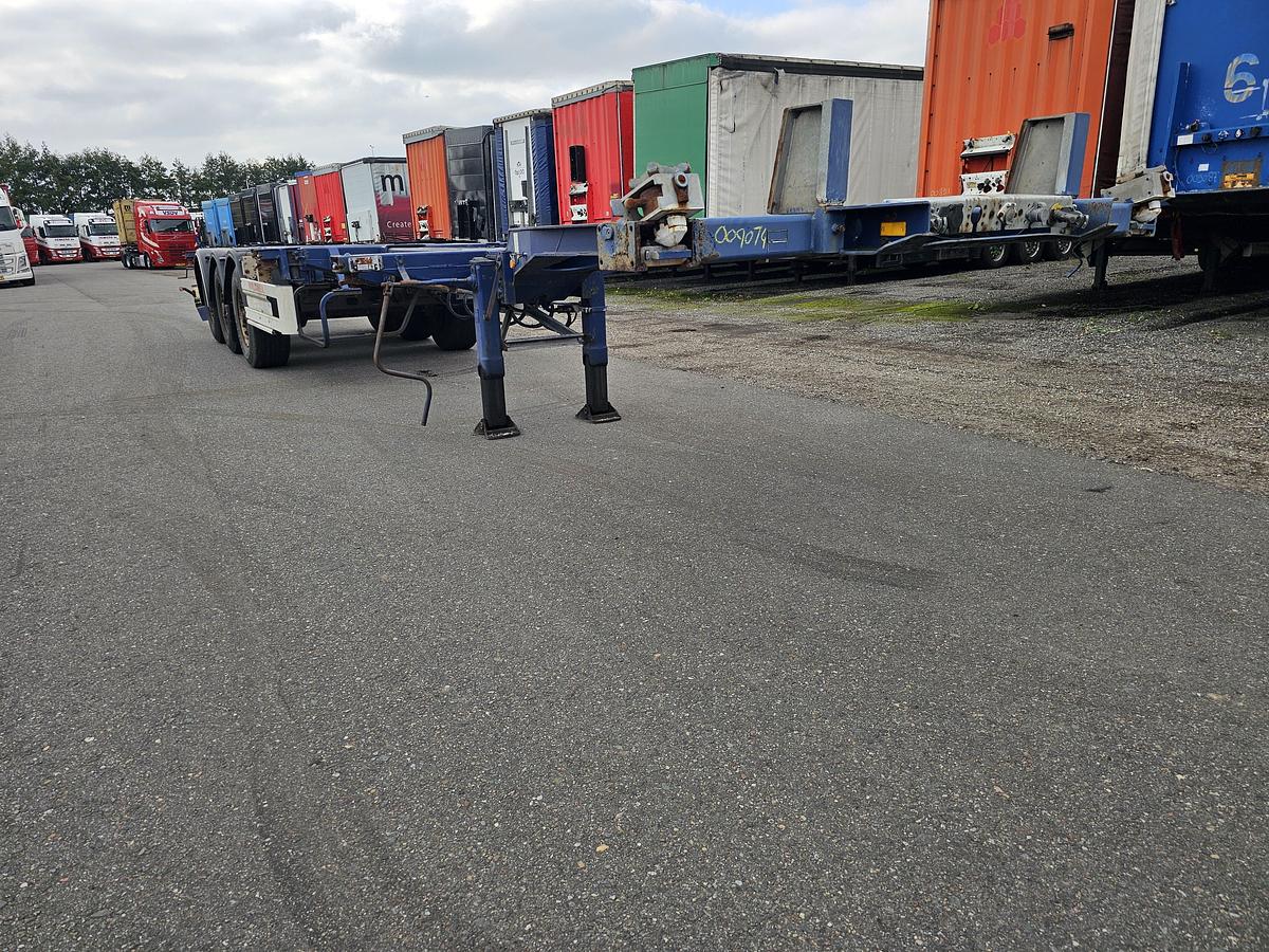 Used 2010 FLIEGL 04/DA 08 | ALL CONNECTIONS | 2 X EXTENDIBLE | BPW DISC.