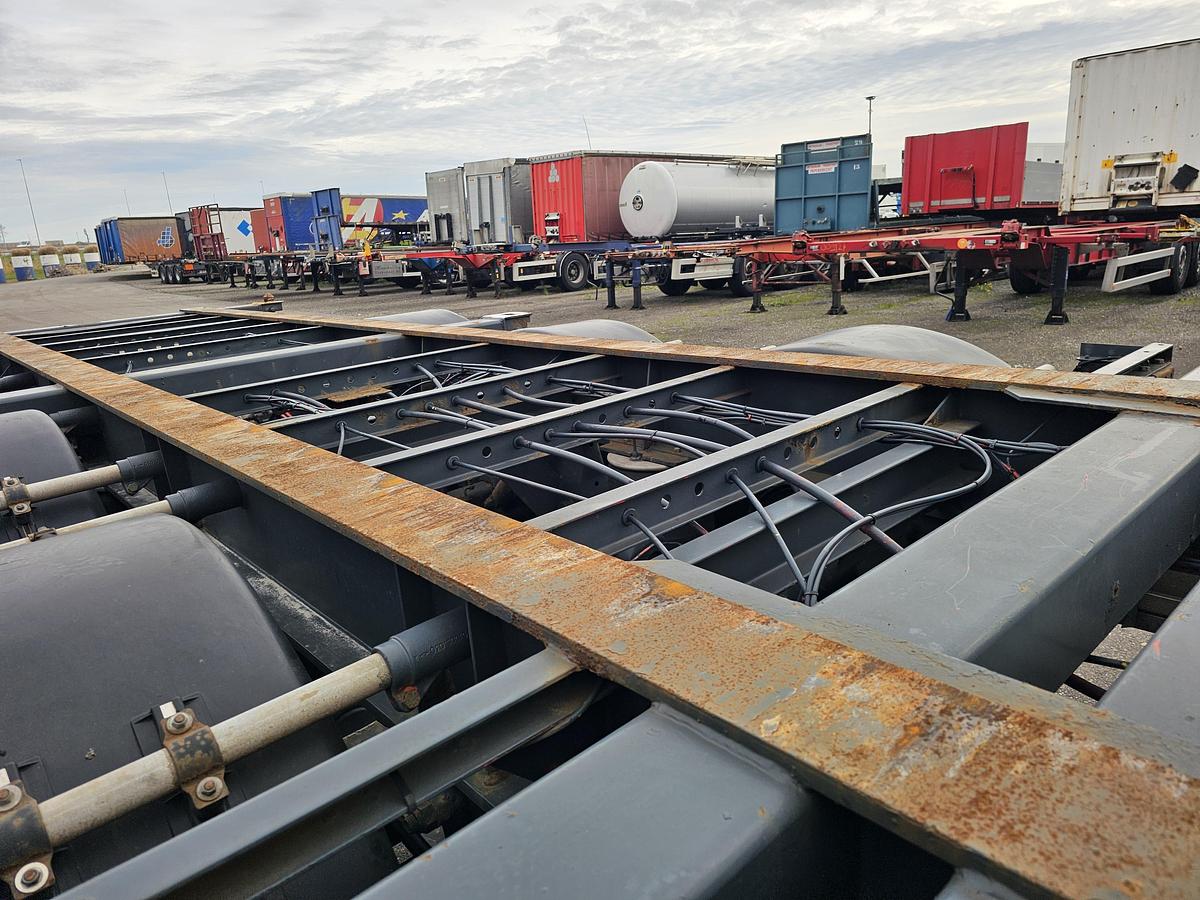 Gebruikt 2001 GROENEWEGEN 40.05.CC-12-27 | BPW DRUM DUTCH TRAILER |TUV /APK  15-02-2026