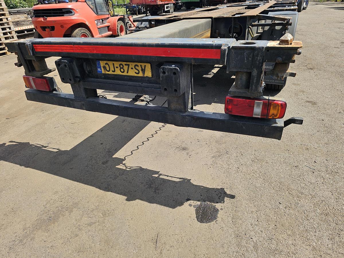 Used 2007 KRONE SD| EXTENDIBLE CHASSIS 40 FT 2 X 20 FT | BPW DISC.