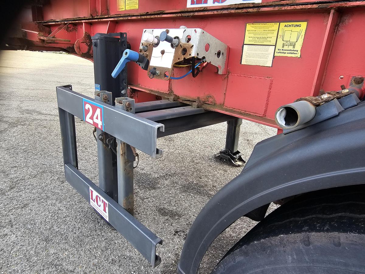 Gebruikt 2009 SCHMITZ SCF 18 20 FOOT CONTAINER CHASSIS | AIR SUSP| SAF DISC.