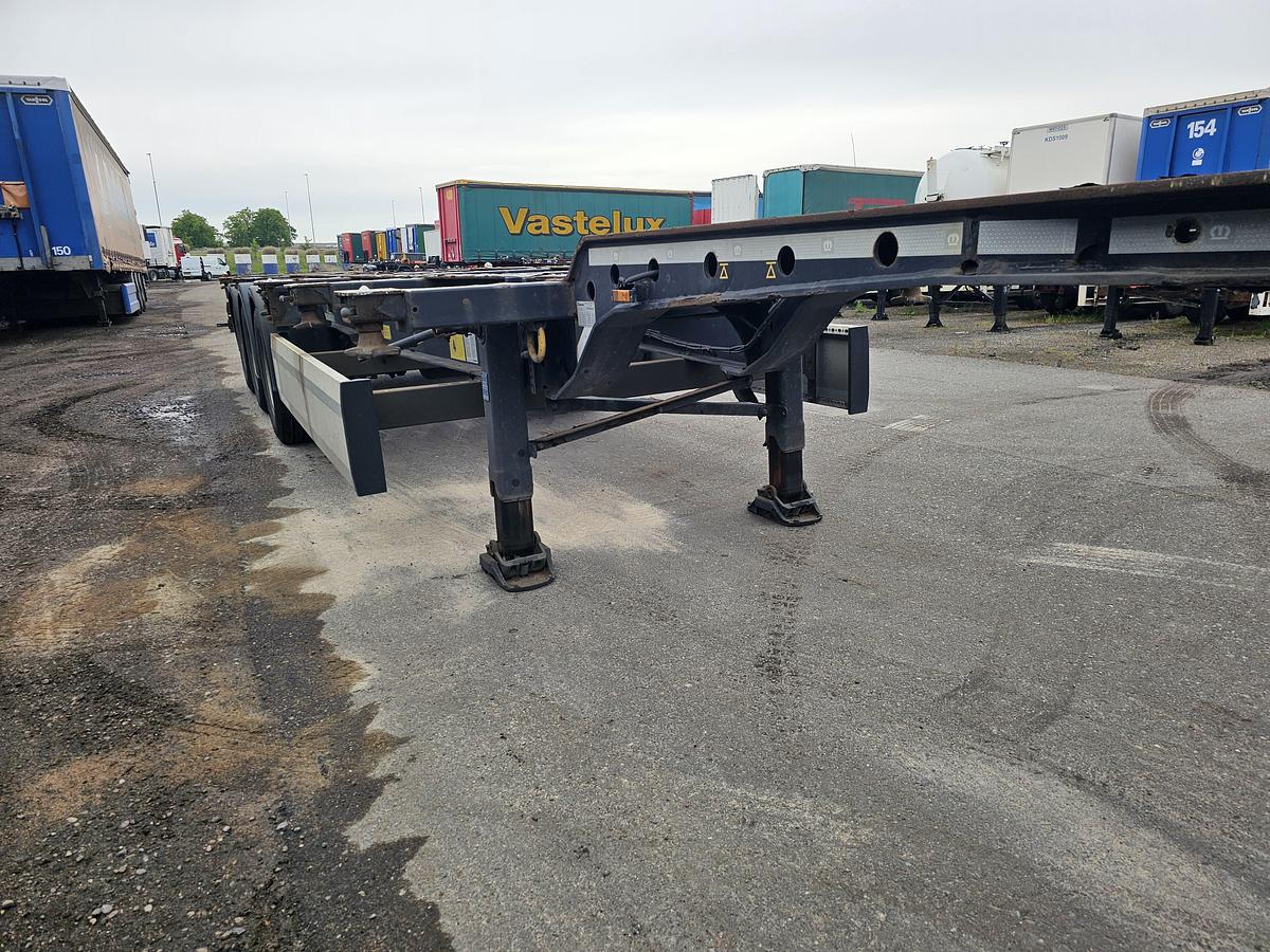 Gebruikt 2015 KRONE SD | 40 FT|2 X 20 FT | BACK SLIDER |HIGHCUBE.| APK /TUV 12-01-2027 |5 PIECES.