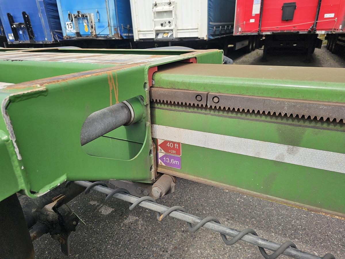 Gebruikt 2016 D-TEC FLEXITRAILER /all connections / 3 x extendible/apk,tuv/ 18-01-2027