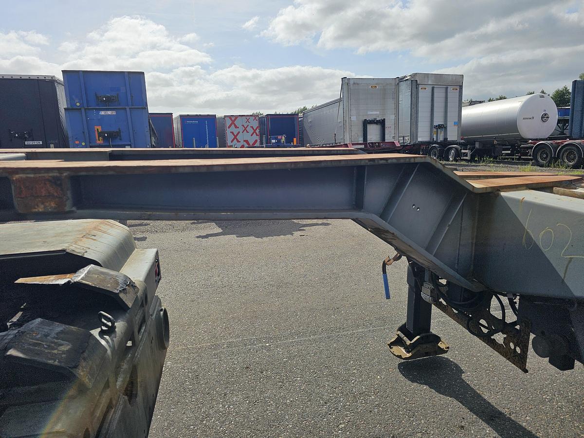 Used 2007 PACTON 3 AXLE MULTI  YARD CHASSIS | 3 X EXTENDIBLE | BPW DRUM | NO DOCUMENTS.