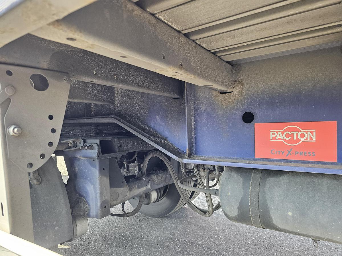 Used 2013 PACTON TBD.122 | SINGLE STEERING AXLE |UNDER SLIDING LOADING LIFT + BATTERIES| DAF DISC| APK /TUV 17-01-2025