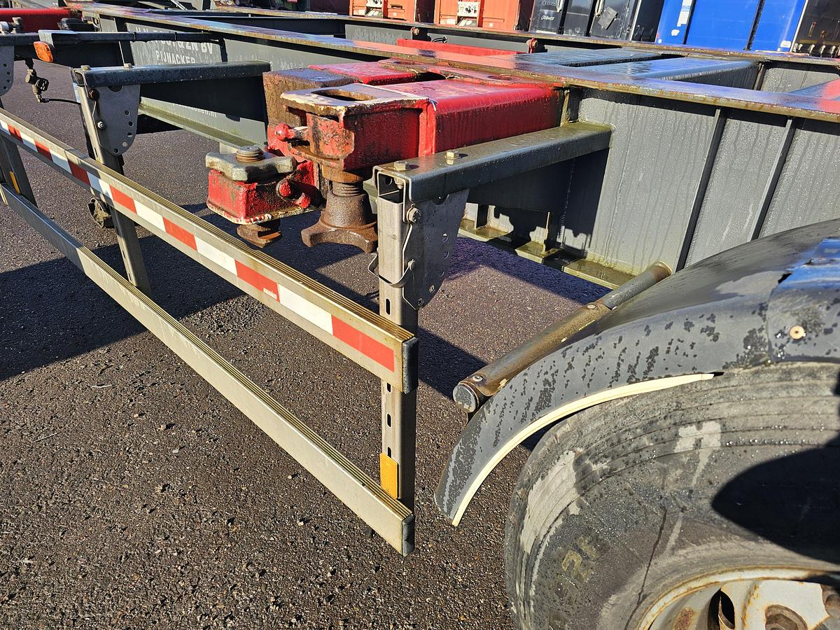 Gebruikt 2001 BURG BPO 12-27 CZ XEX|40 FT |2 X 20 FT |20 FT MIDDLE |BPW DRUM.