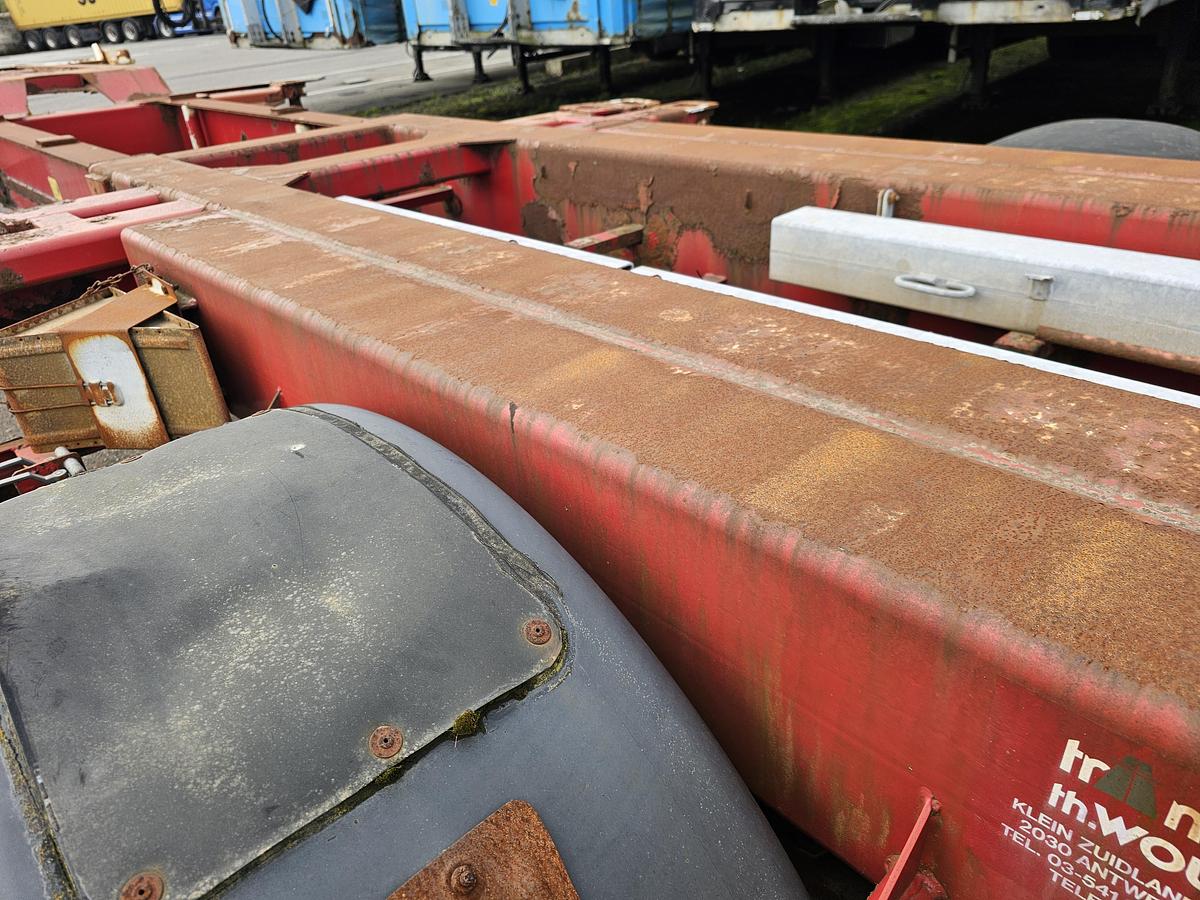 Gebruikt 2001 RENDERS euro 800 | 40 ft | Bpw drum.