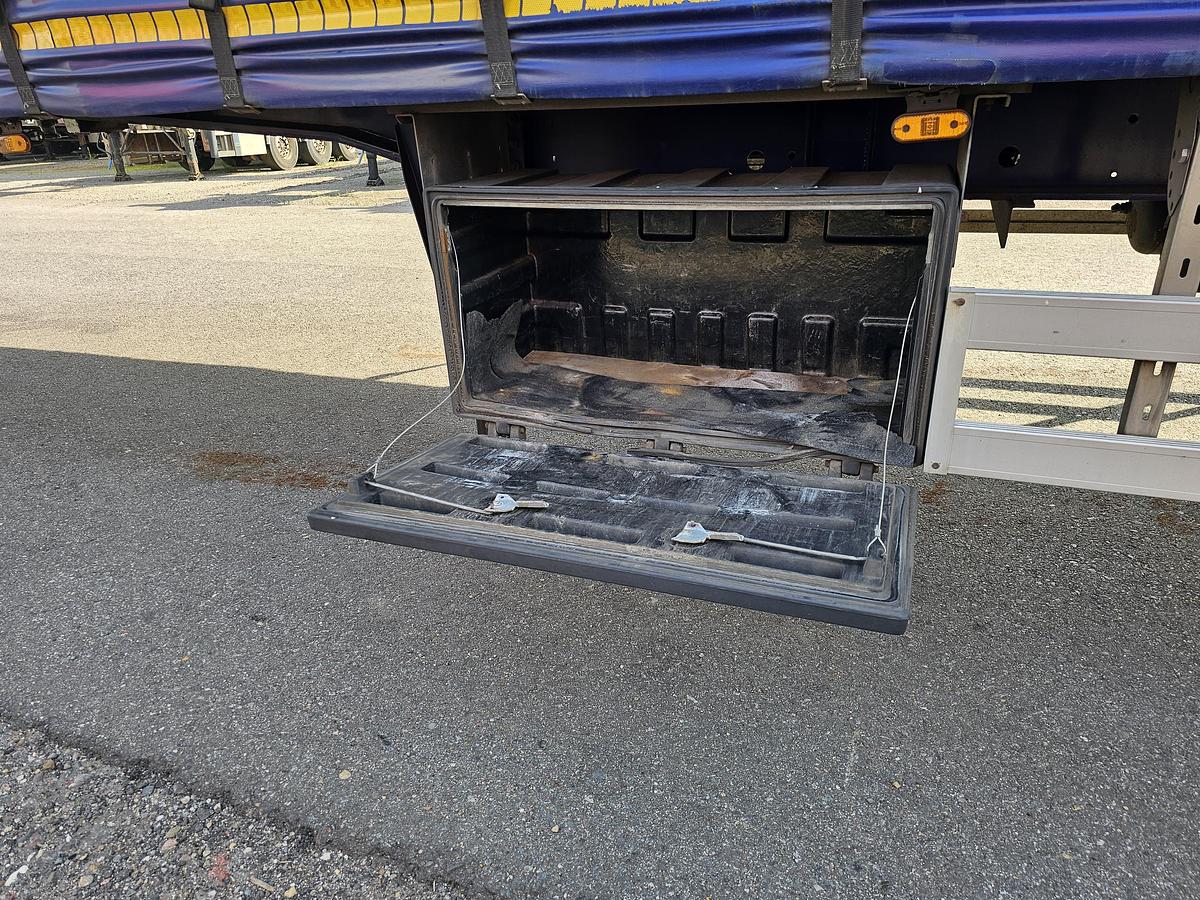 Used 2012 PACTON TBD.122 | SINGLE STEERING AXLE |UNDER SLIDING LOADING LIFT + BATTERIES| DAF DISC| APK /TUV 6-12-2025