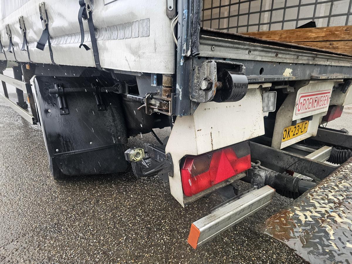 Gebruikt 2008 GOENEWEGEN DRO 10-10 B /STEERING AXLE / LOADING LIFT 2000 KG/ BATTERIES/ BTW DRUM./ APK 12-11-2026