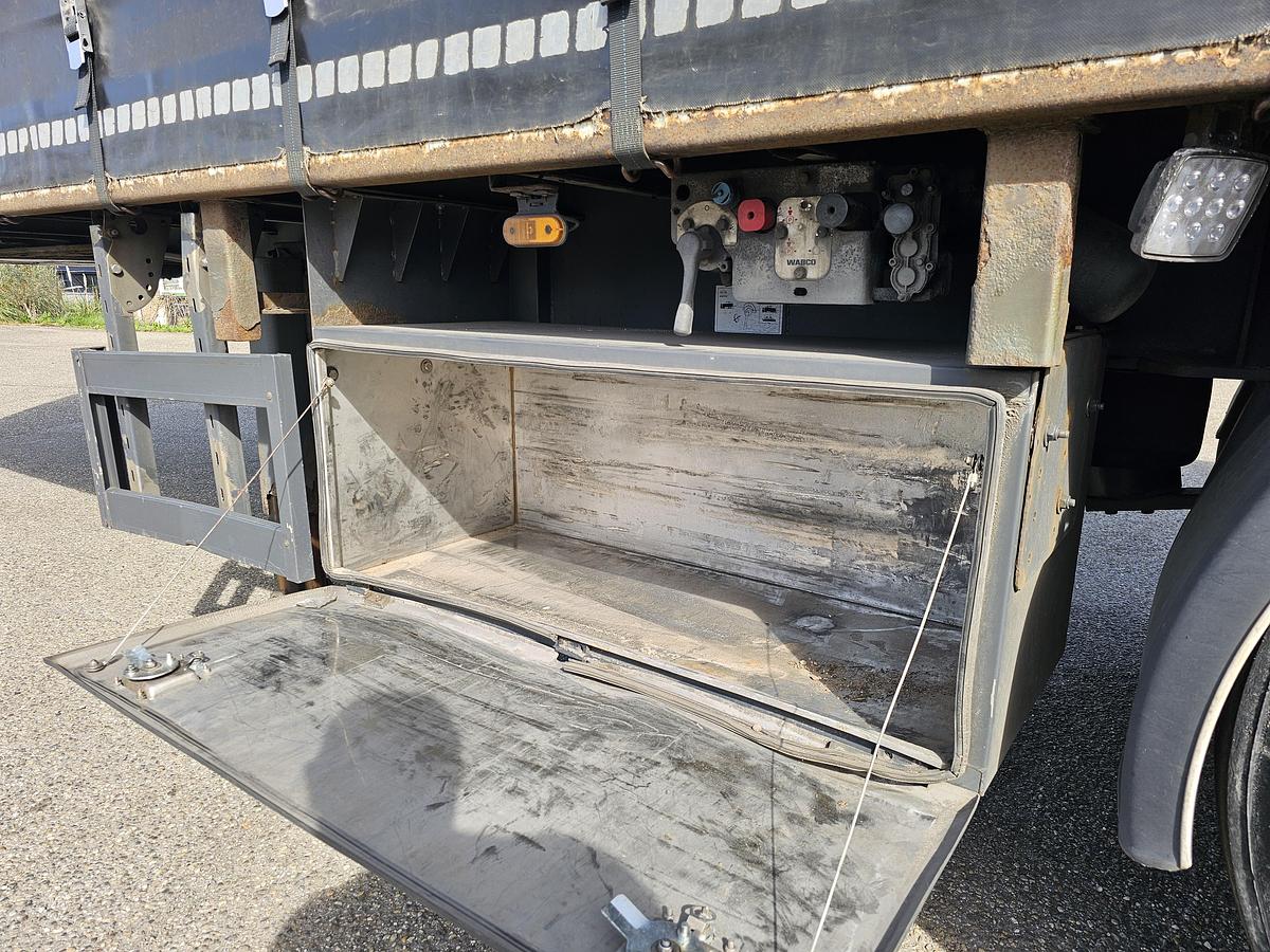 Gebruikt 2008 PACTON T2-001  CITY TRAILER| 10.40 LONG | STEERING AXLE| LIFT AXLE | BPW DISC.