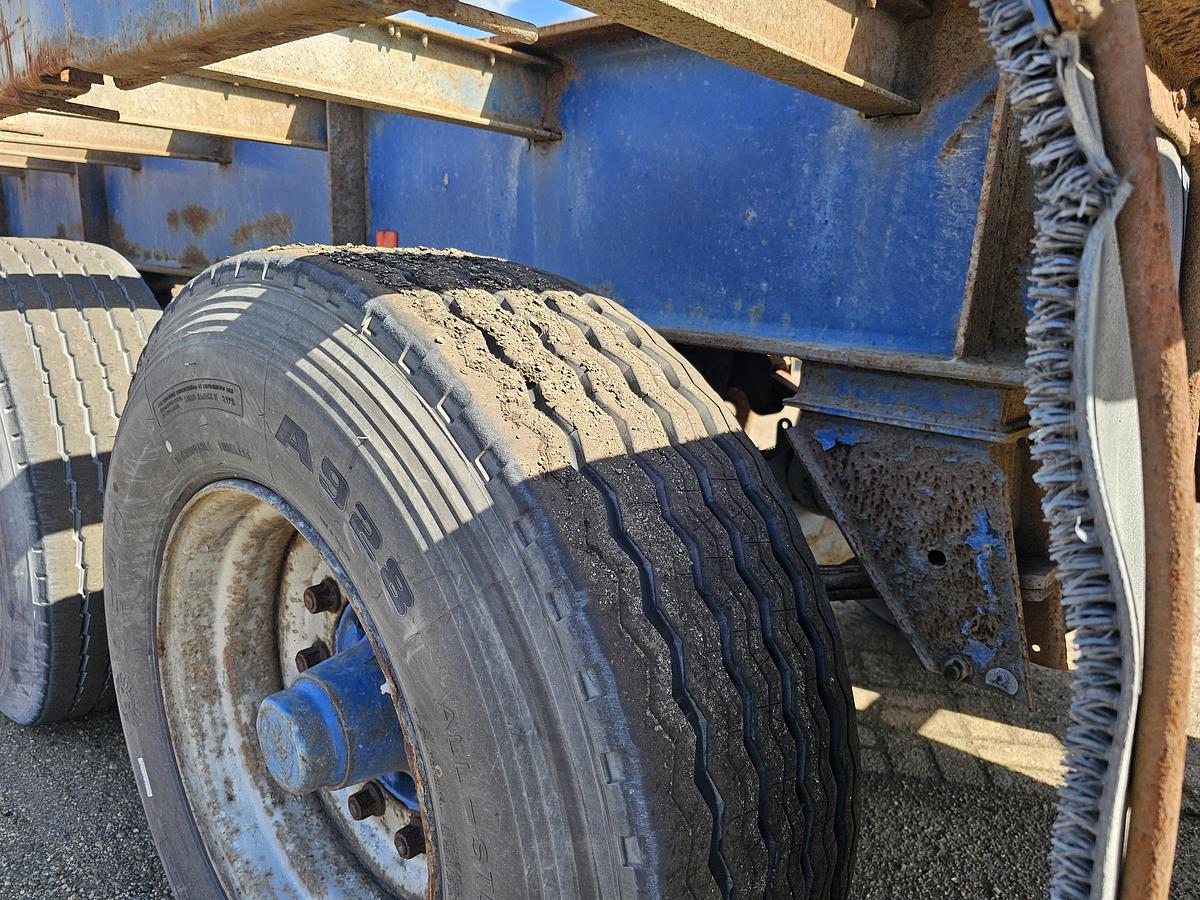 Gebruikt 1984 FLANDRIA OP 3/32T STEEL SUSPENSION / 15 CM BPW DRUM AXLES/ TWISLOCKS 40 FT 2 X 20 FOOT.