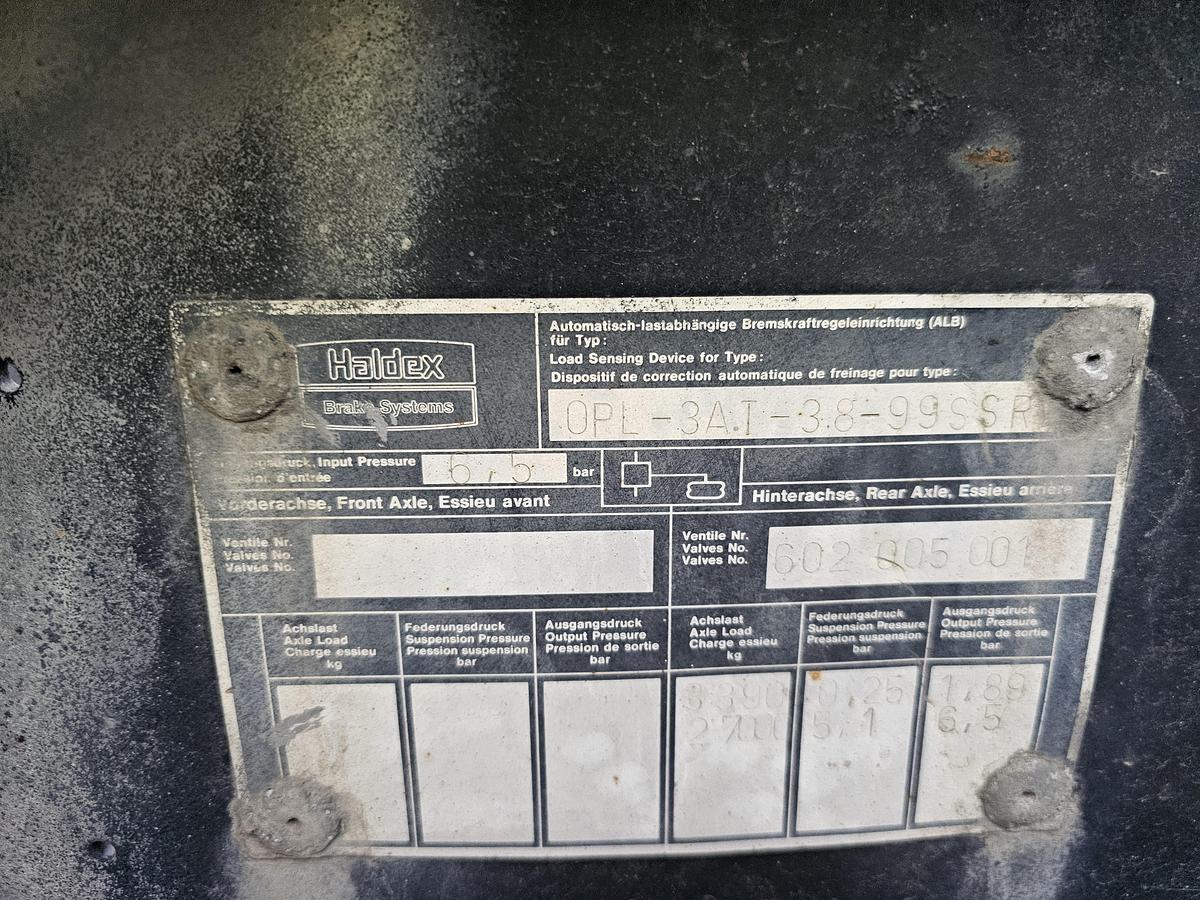 Gebruikt 2001 desot OPL/3AT/38/99/SSR| SAF DISC | VERY LIGHT 3812 KG.| TUV /APK. 05-12-2025.