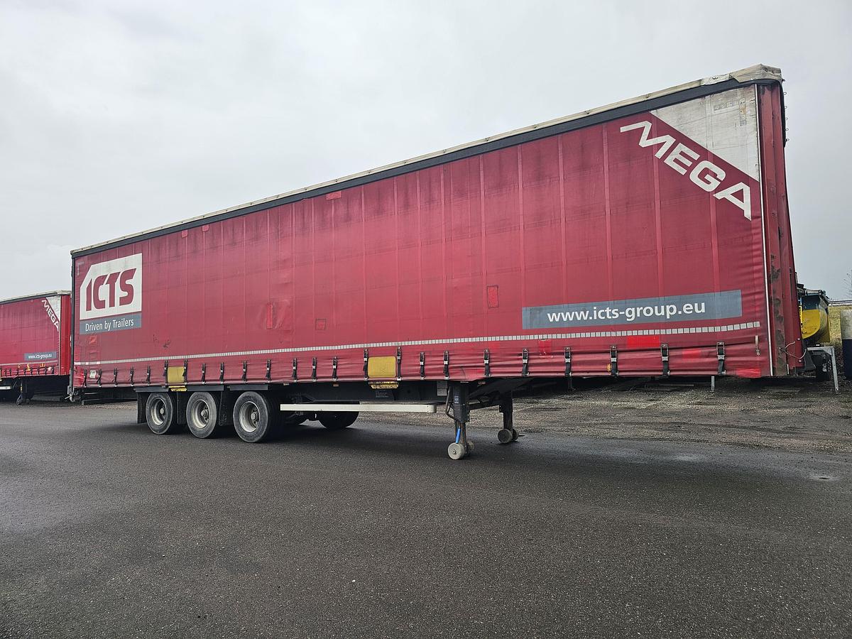 Used 2014 LAG 0-3-GC | 3 AXLE MEGA TRAILER|HUCKEPACK.|8 PIECES. | BELGIUM|BPW DRUM.