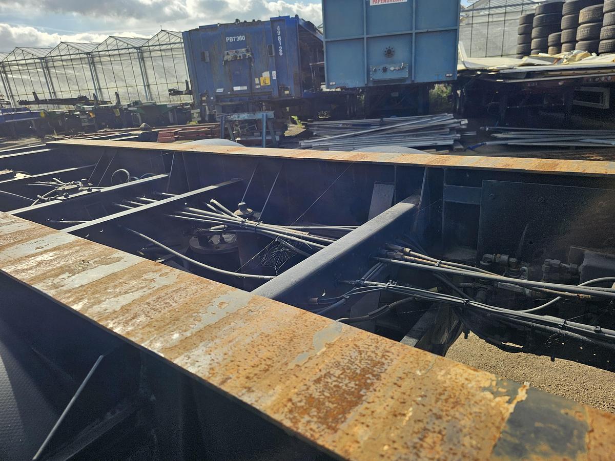 Gebruikt 1985 FLOOR FLA-10-183/ZEECONTAINER AANHANGWAGEN / BPW 150 MM / DRUM BRAKES.