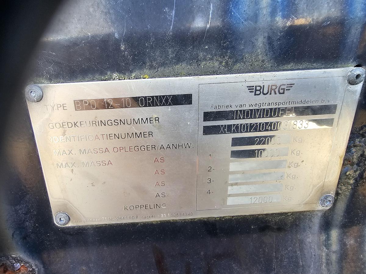 Gebruikt 2005 BURG  BPO 12-10 ORNXX | USED FOR CAS CONTAINERS |. STEEL SUSPENSION