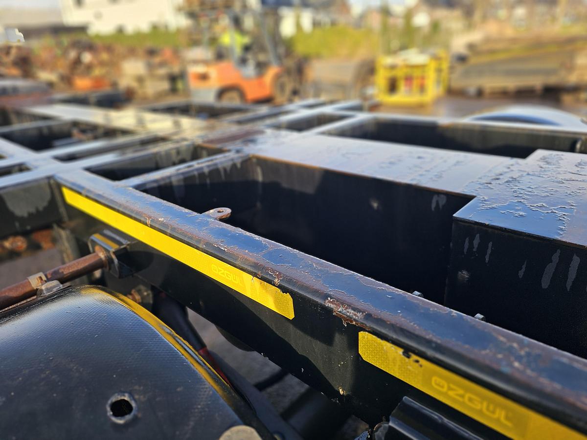 Gebruikt 2018 OZGUL GA08XS1 | 2 X EXTENDIBLE CHASSIS | GERMAN TRAILER|  SAF DISC.| 3 PIECES.