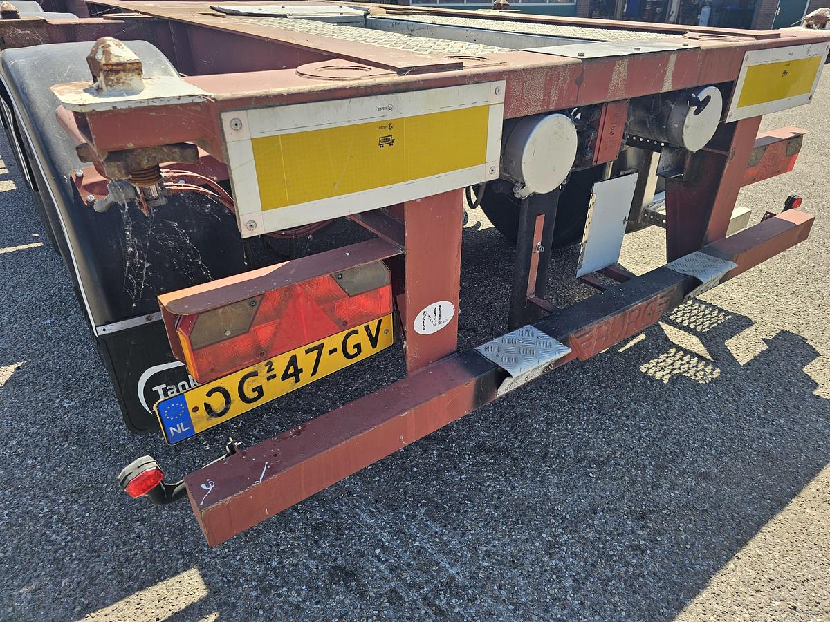 Used 2000 Burg BPO 12-27CCXGX-00. | ADR TANK CHASSIS 20/30 FT | BPW DRUM