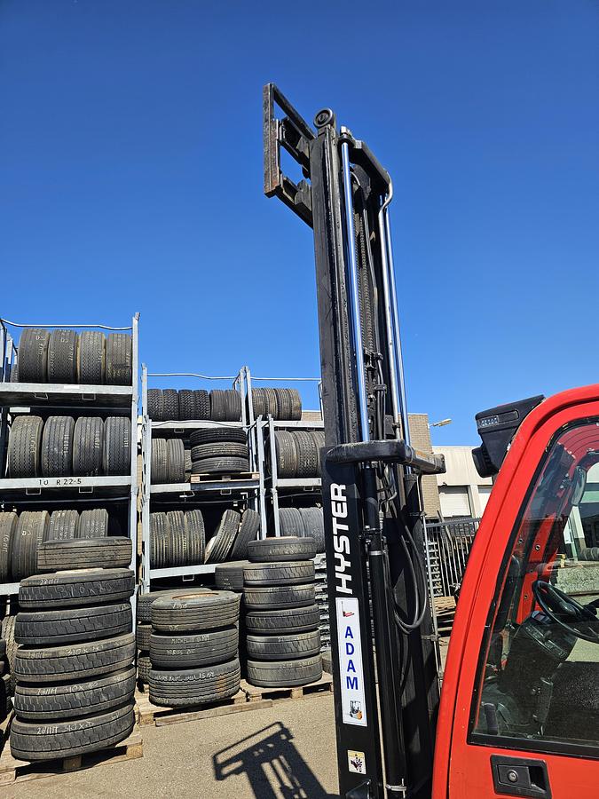 Gebruikt 2011 HYSTER H2.5FT | DUPLEX 3.30 M | GAS | COMPLETE CABINE| SIDESIFT| 12457 HOURS.