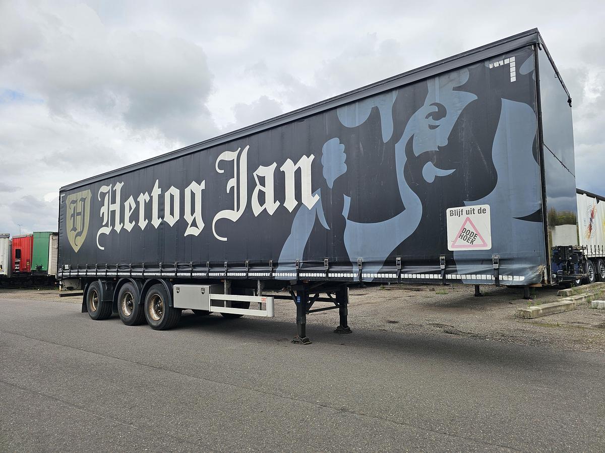 Used 2009 PACTON TBD344 | STEERING AXLE | HOLLAND TRAILER |HEAVY DUTY| TUV/ APK 20-1-2026.