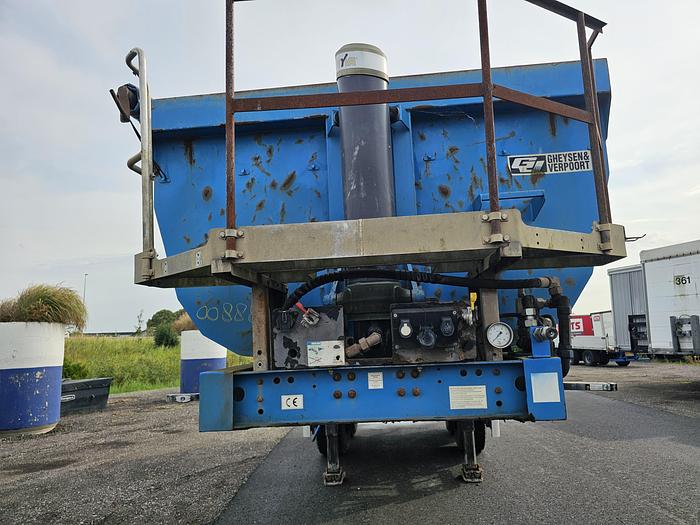 Used 2010 Langendorf C 3 | 2 axle tipper trailer | Saf axles drum | 20 mtr 3