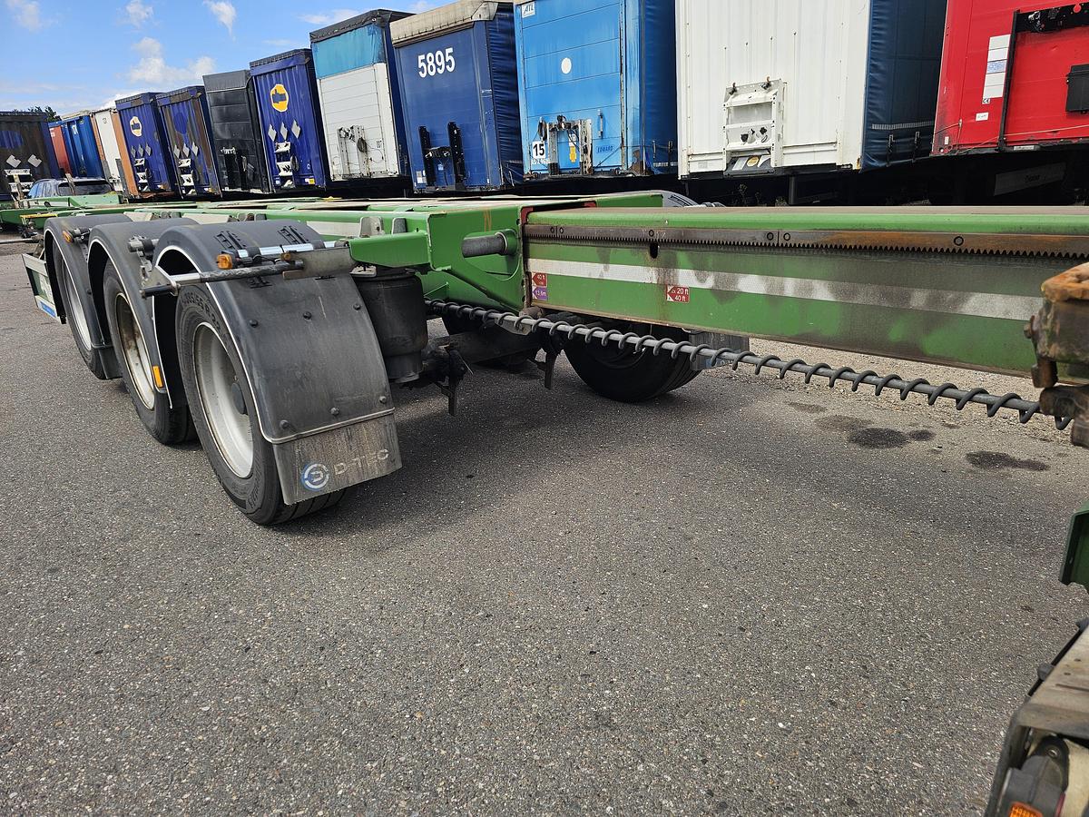 Gebruikt 2016 D-TEC FLEXITRAILER /all connections / 3 x extendible/apk,tuv/ 18-01-2027