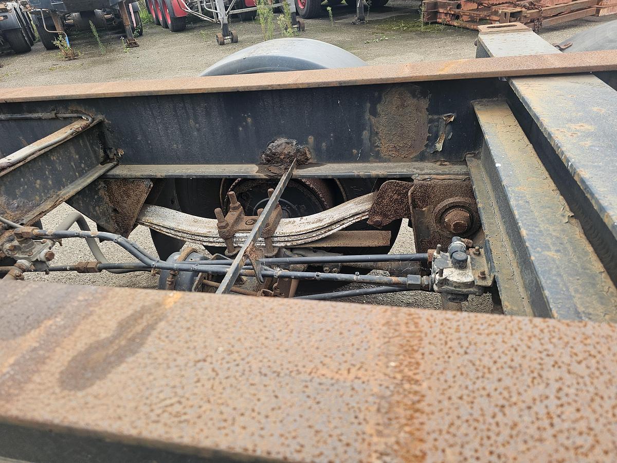 Gebruikt 1995 VAN HOOL 40 FOOT  CONTAINER CHASSIS / 20 FOOT/ STEEL SUSPENSION/ BPW DRUM.