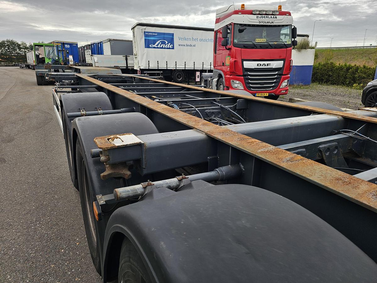 Gebruikt 2000 GROENEWEGEN 45.08 CC-16-27 |BPW DRUM | APK 12-12 2025 |. DUTCH TRAILER.| ALU RIMS.