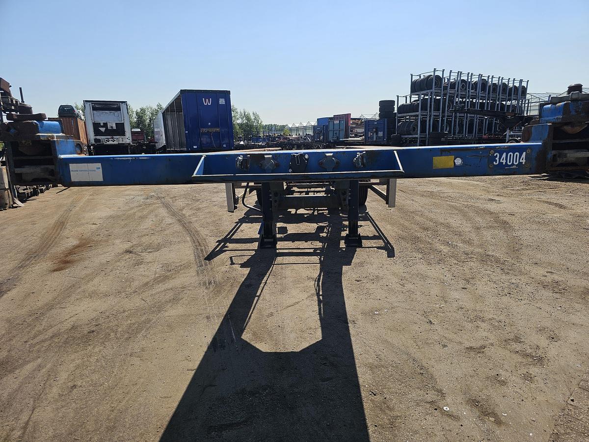 Gebruikt 2001 HRD NT CON.40 foot extendible chassis 2 x 20 foot / landbouw kenteken / geen apk nodig.