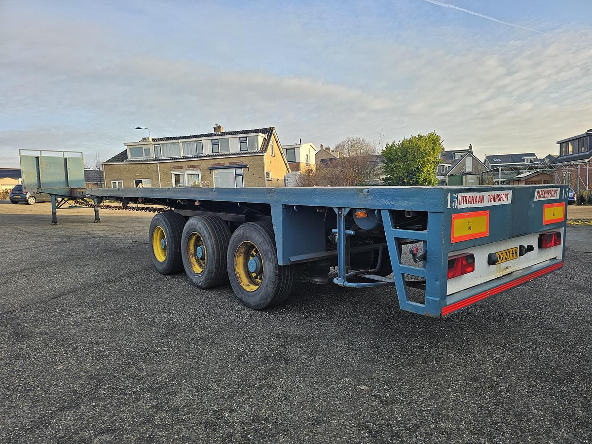 Gebruikt 2000 LINTRAILERS LSPU 18-27 | EXTENDIBLE TRAILER 21.20 MTR | STEERING AXLE | good sliding.