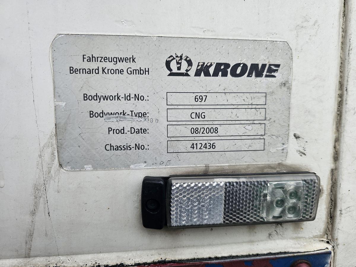 Gebruikt 2008 KRONE SD | FRIGE TRAILER WITH CARRIER | AND LOADING LIFT.