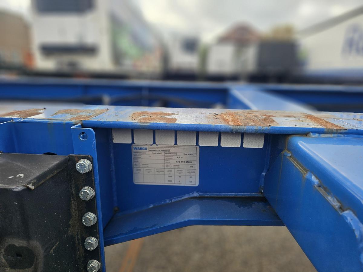 Gebruikt 2018 MENKE JANZEN 40 FOOT STRAIGHT / 2 X 20/30 FOOT./ BPW DRUM / STEEL /STEEL SUSPENSION / LIKE NEW.