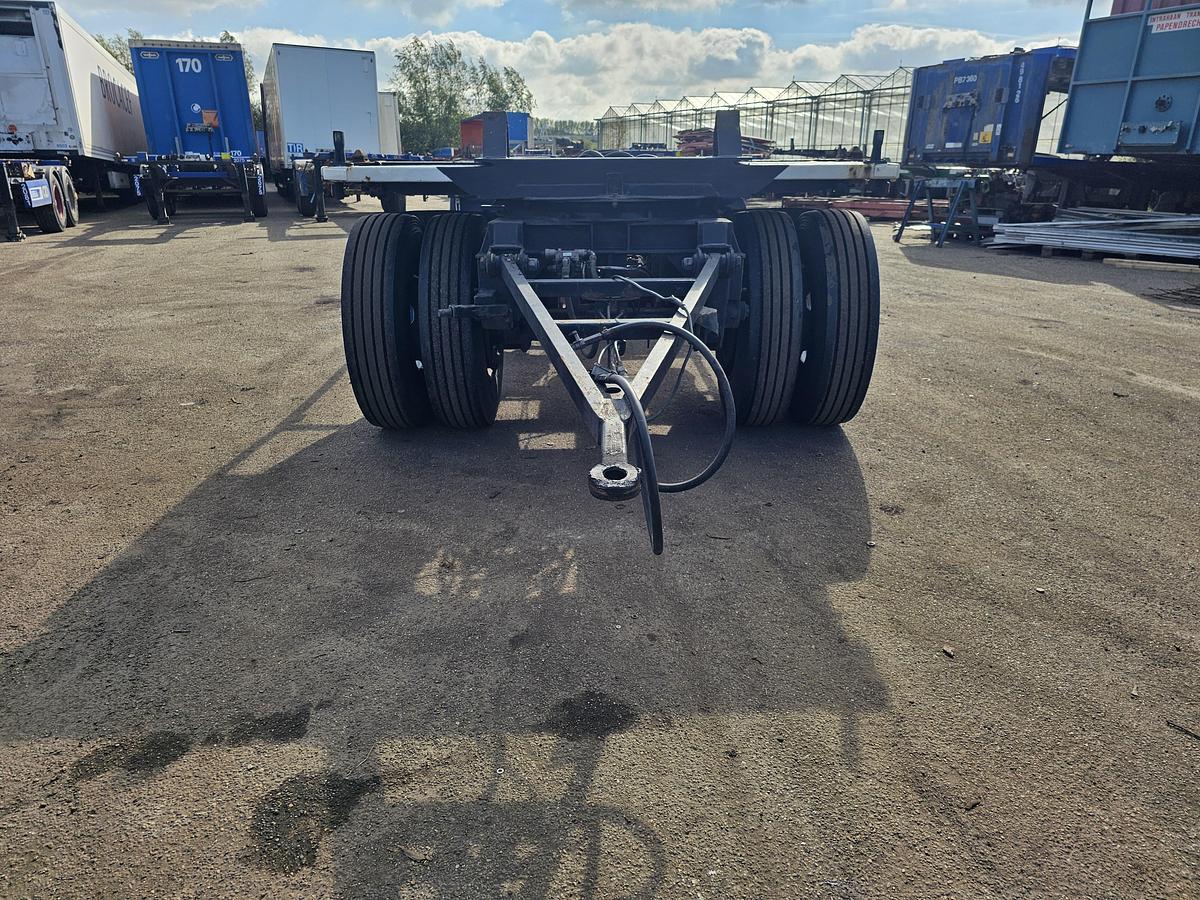 Gebruikt 1985 FLOOR FLA-10-183/ZEECONTAINER AANHANGWAGEN / BPW 150 MM / DRUM BRAKES.