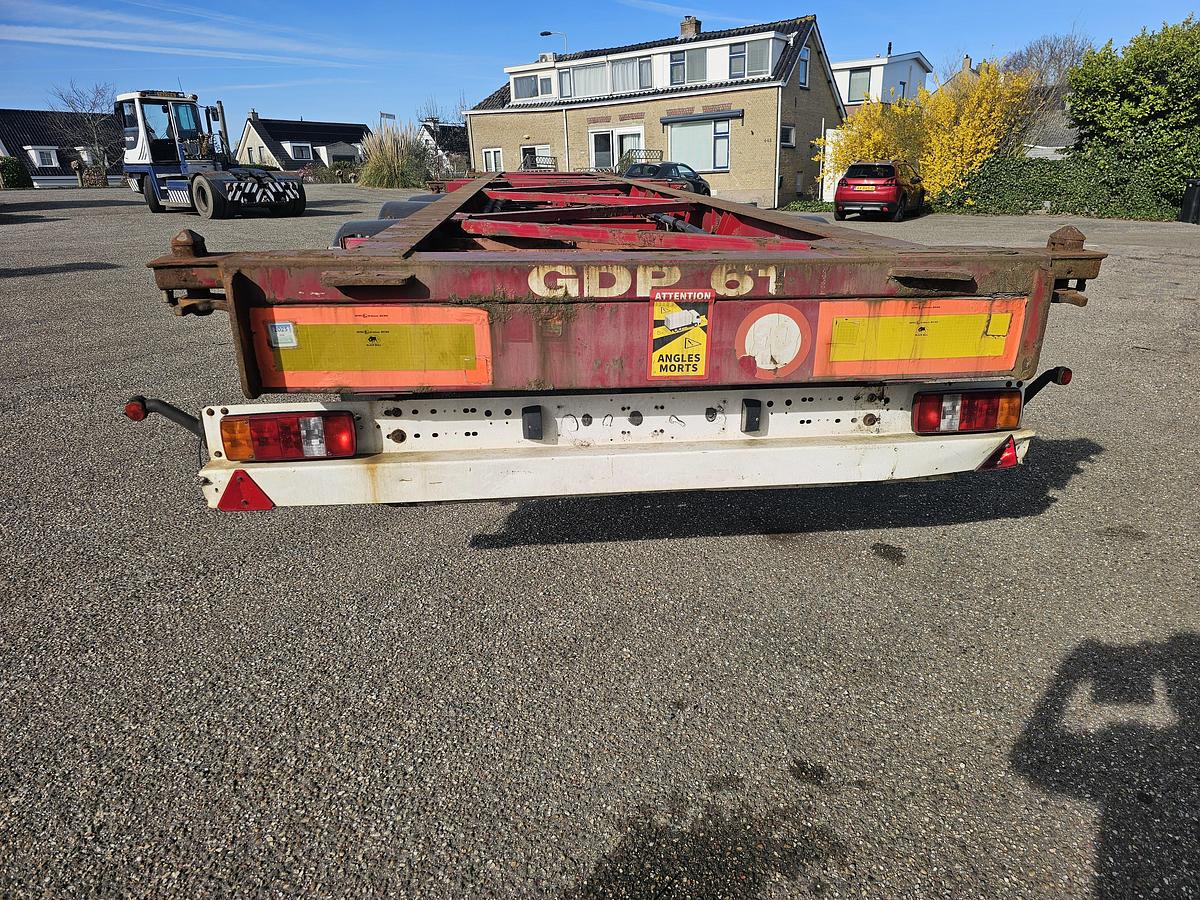 Gebruikt 2006 TURBO,S HOET OPS/3AT/39/03BSRM | 40 FT 2 X 20 FOOT | STRAIGHT CHASSIS | BPW DRUM.