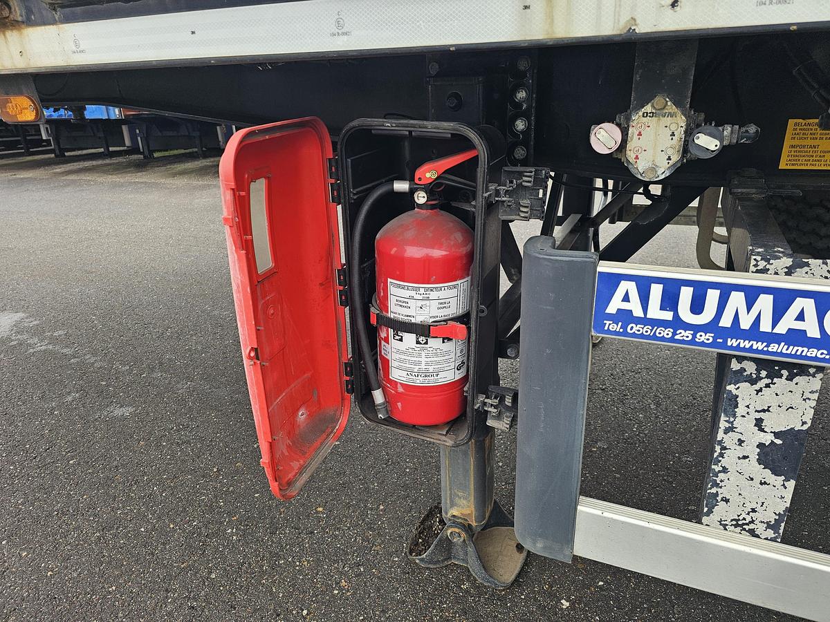 Gebruikt 1998 LAG 1 AS | NO STEERING | DUTCH TRAILER OV-83-YT | FOR GASPALLETS . ALU SIDES.