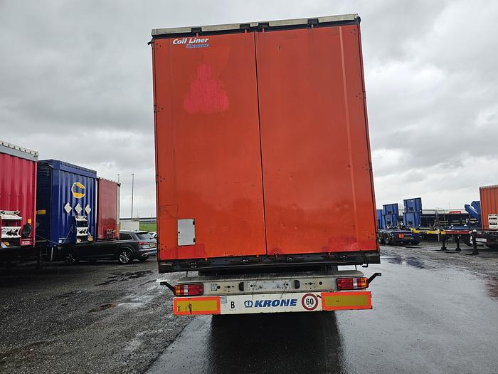 Used 2005 Krone Sd 27 3 axle curtainsider |Saf disc |Belgium Tuv 09-08-2024.