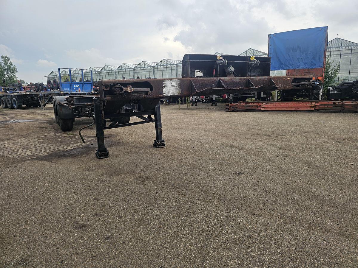 Gebruikt 1995 VAN HOOL 40 FOOT  CONTAINER CHASSIS / 20 FOOT/ STEEL SUSPENSION/ BPW DRUM.