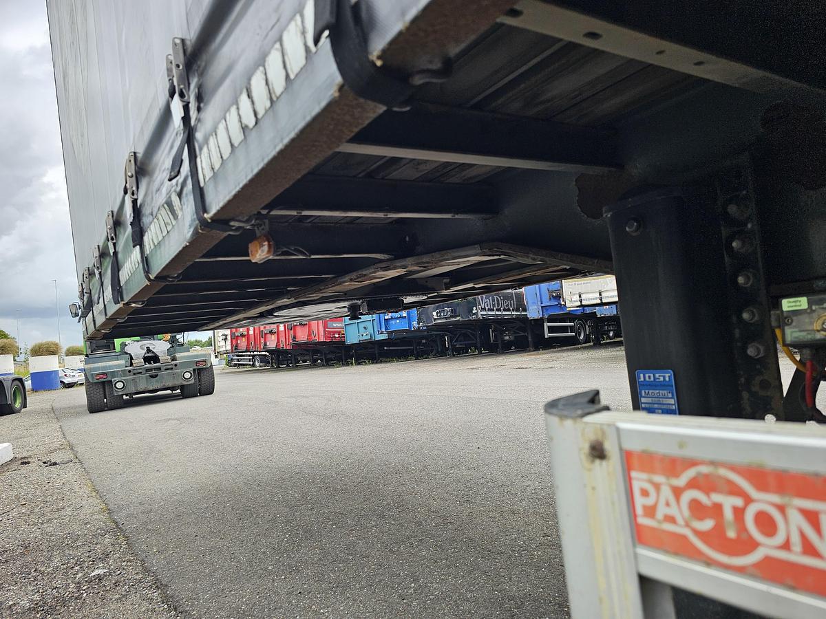 Used 2009 PACTON TBD344 | STEERING AXLE | HOLLAND TRAILER |HEAVY DUTY| TUV/ APK 20-1-2026.