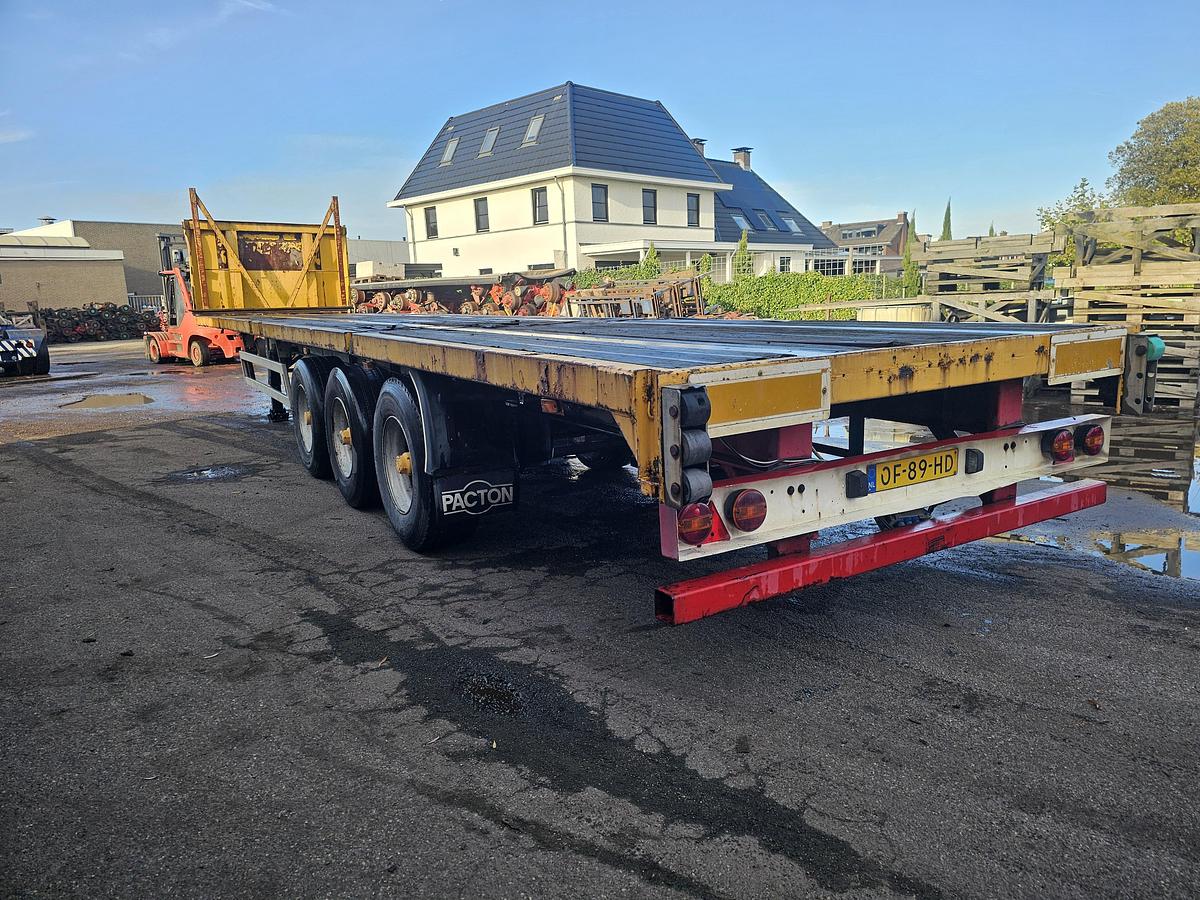 Gebruikt 1997 PACTON TXD339/OLD DUTCH QUALITY / BPW DRUM 15 CM SQUARE.