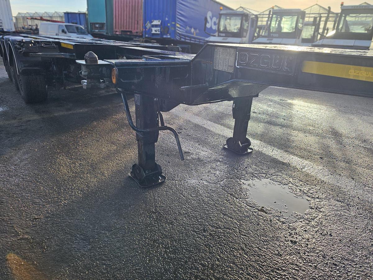 Gebruikt 2018 OZGUL GA08XS1 | 2 X EXTENDIBLE CHASSIS | GERMAN TRAILER|  SAF DISC.| 3 PIECES.