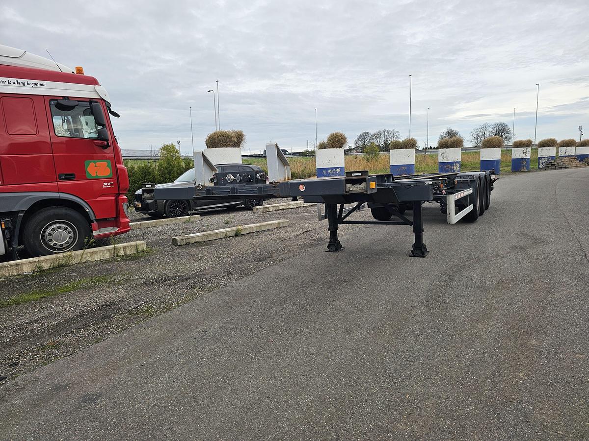 Gebruikt 2000 GROENEWEGEN 45.08 CC-16-27 |BPW DRUM | APK 12-12 2025 |. DUTCH TRAILER.| ALU RIMS.