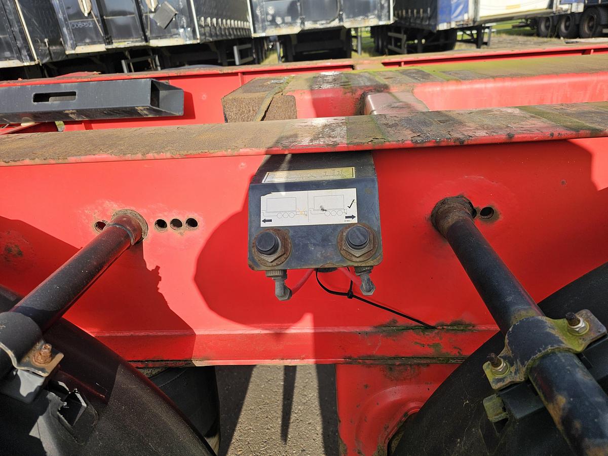 Gebruikt 2007 KRONE SD 27| SAF INTRADISC | SUPER SLIDING.| BELGIUM | 45 /40 FT 2 X 20 FT.