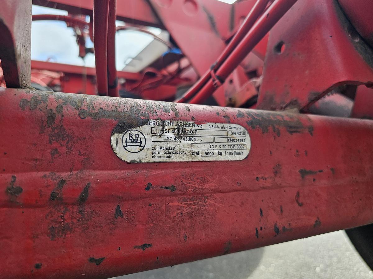 Used 2003 GROENEWEGEN 45 CC-16-27 TUN | 45 ft 40 ft 2 x 20 fFT | dutch chassis | bpw drum.