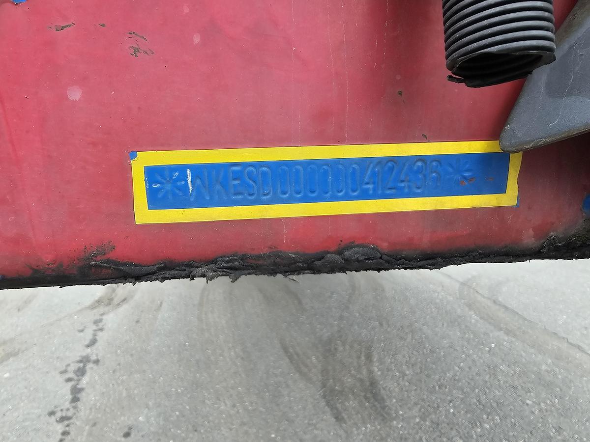 Gebruikt 2008 KRONE SD | FRIGE TRAILER WITH CARRIER | AND LOADING LIFT.