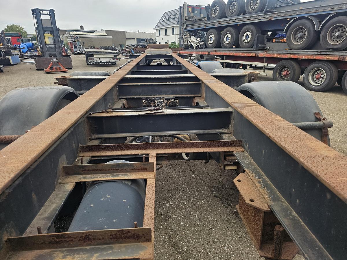 Gebruikt 1995 VAN HOOL 40 FOOT  CONTAINER CHASSIS / 20 FOOT/ STEEL SUSPENSION/ BPW DRUM.