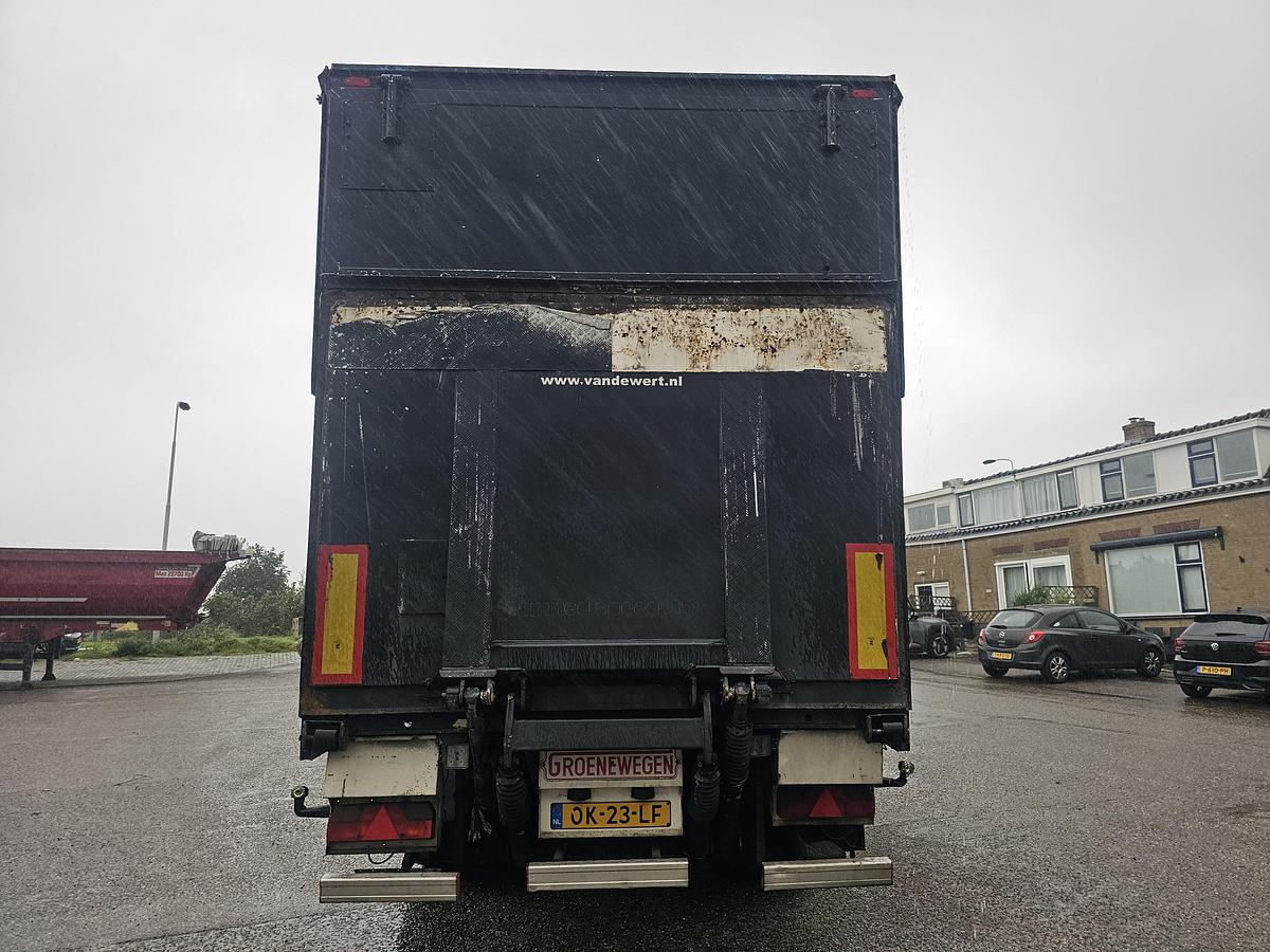 Gebruikt 2008 GOENEWEGEN DRO 10-10 B /STEERING AXLE / LOADING LIFT 2000 KG/ BATTERIES/ BTW DRUM./ APK 12-11-2026