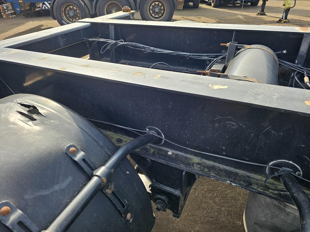 Gebruikt 2005 FLIEGL SDS 350| LOWLOADER 20 FOOT CONTAINER CHASSIS |  BPW DRUM.